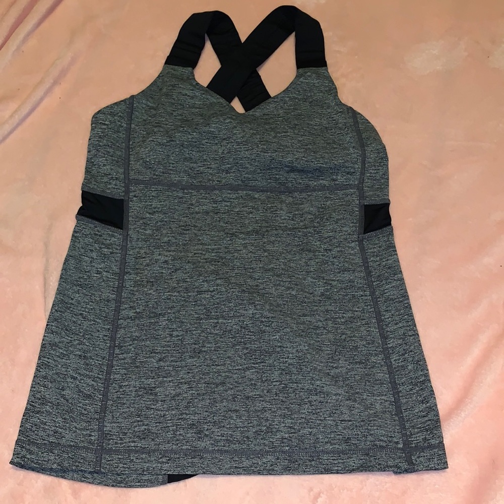Grey Lululemon tank